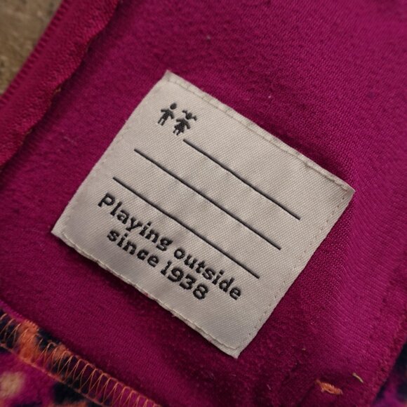 Columbia Benton Springs II Printed Fleece Jacket Girls’ XS Pink Multi Outdoor - Picture 9 of 11